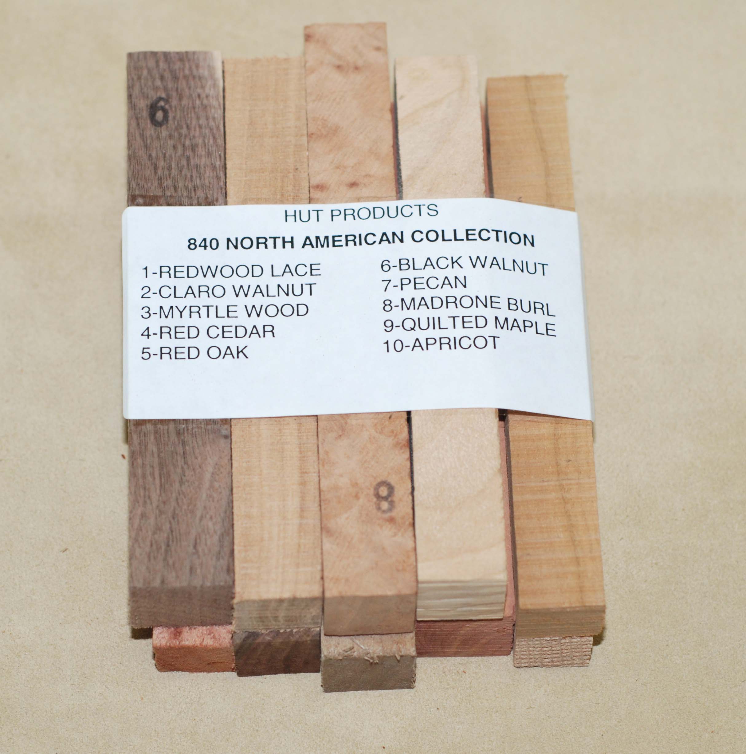 North American Wood Pen Blanks
