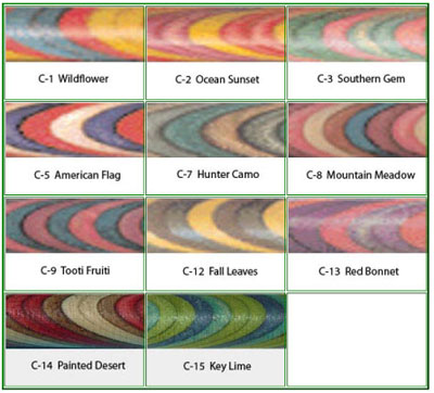 Diagonal Cut Pen Blanks